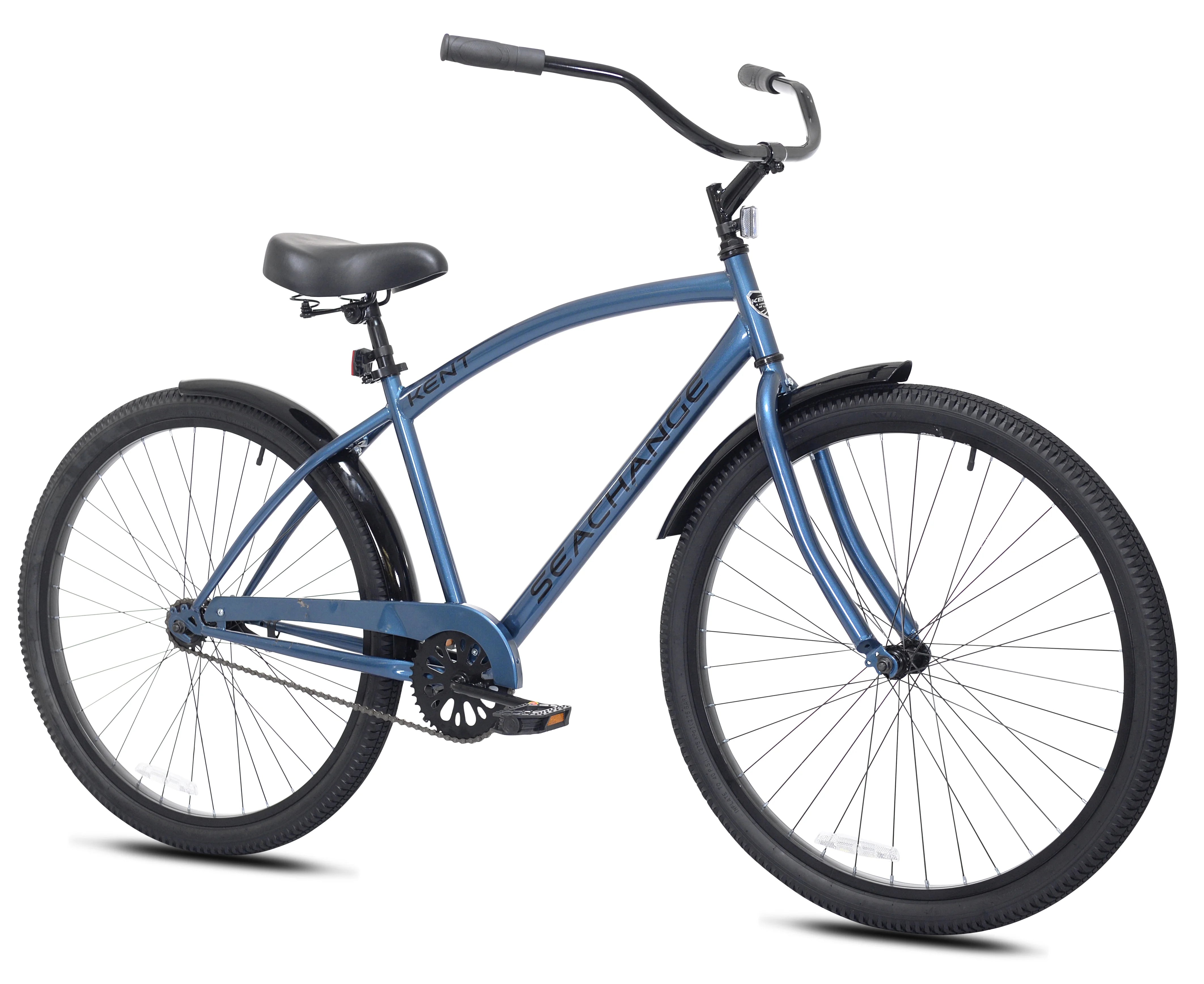 Bicycles 27.5 in Male Sea Change Beach Cruiser Bike, Metallic Blue
