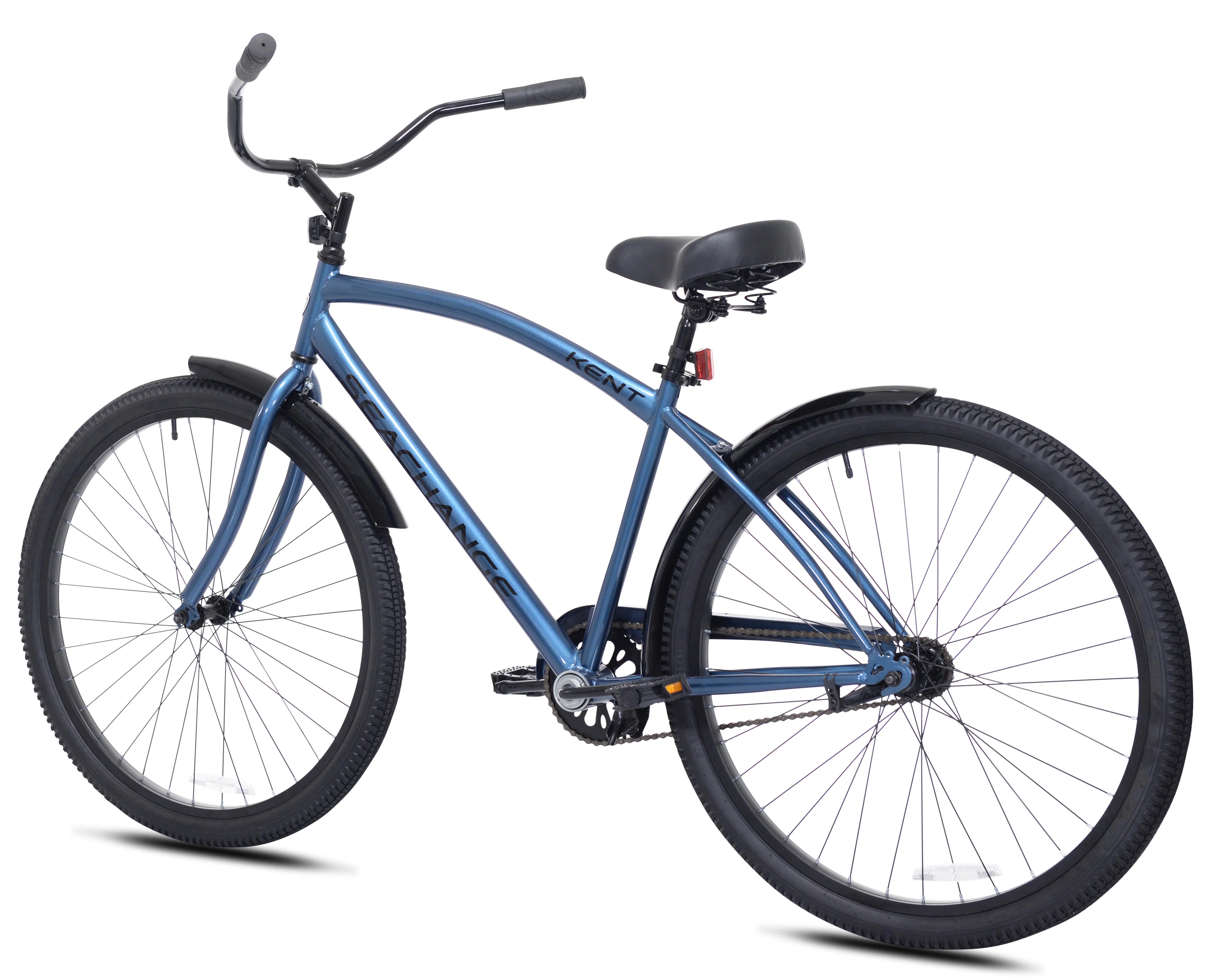 Bicycles 27.5 in Male Sea Change Beach Cruiser Bike, Metallic Blue