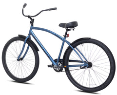 Bicycles 27.5 in Male Sea Change Beach Cruiser Bike, Metallic Blue